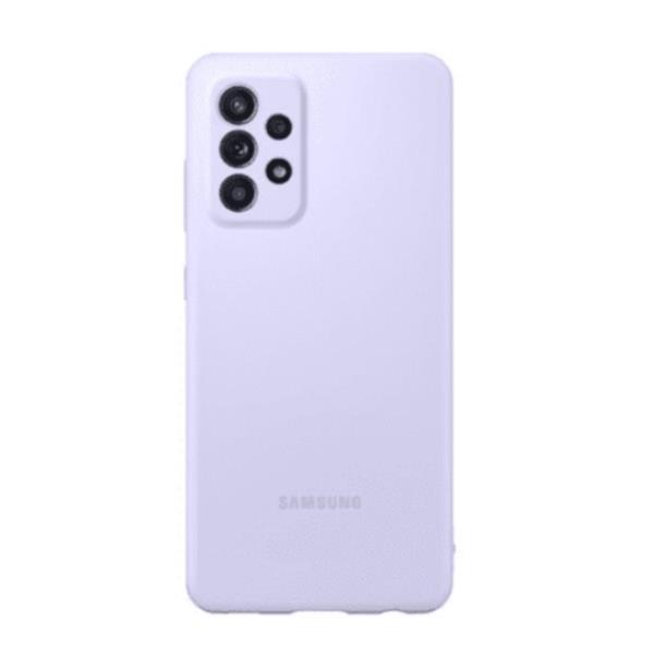 Samsung Silicone Cover Galaxy A72 Morado